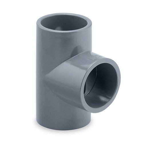 TE 90º PVC encolar Hidroten