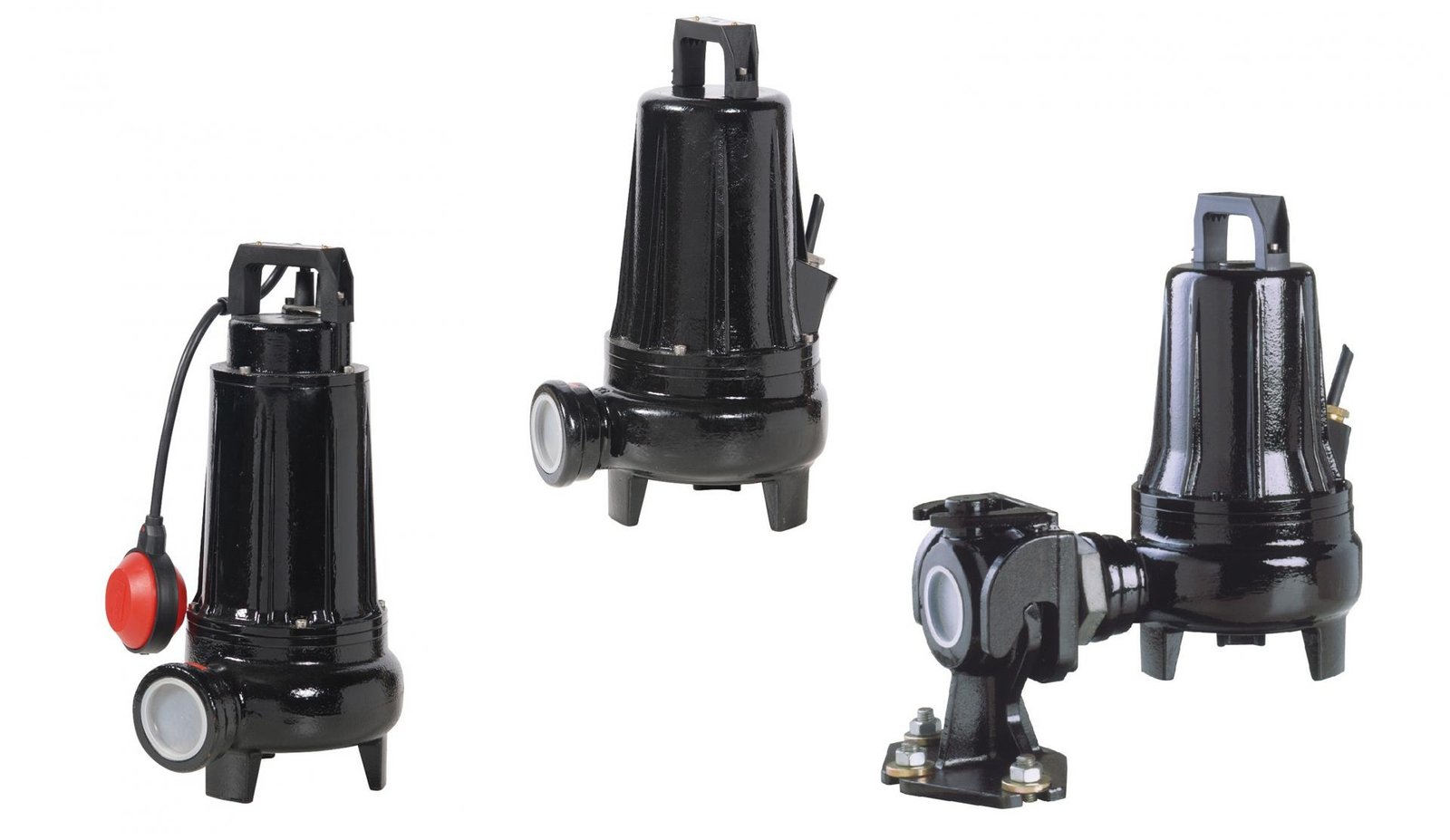 Bombas sumergibles aguas fecales serie COMPACTA