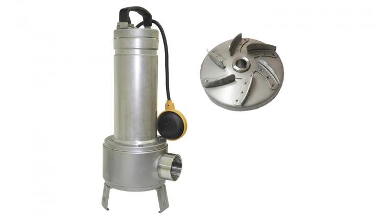 Bombas sumergibles aguas fecales saci serie VORT