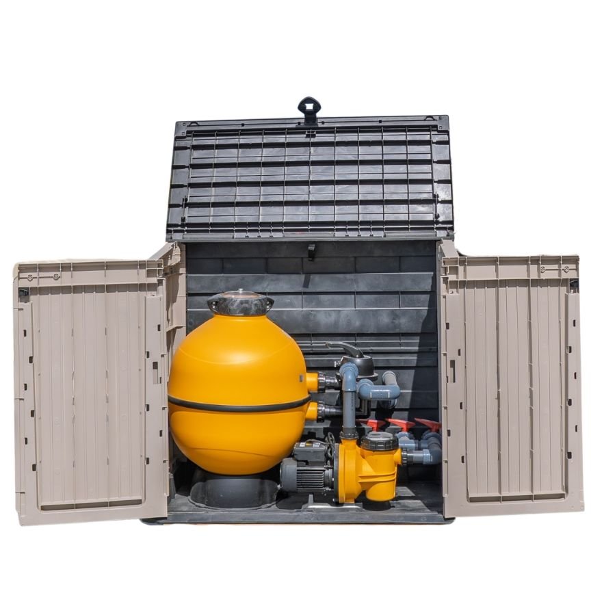 Compacto Caseta Depuradora Piscina Superficie 500/0,75cv Fenix